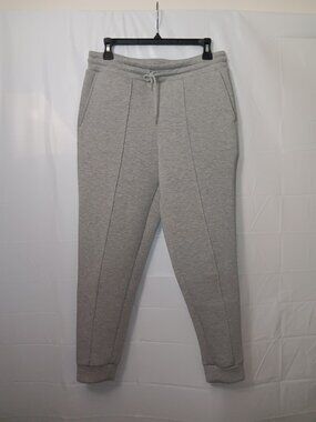 PURE NAVY PLEATED FRONT JOGGER STYLE WOMEN'S SWEATPANTS